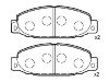 Plaquettes de frein Brake Pad Set:MB 295 692