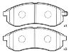 Plaquettes de frein Brake Pad Set:DBP 511 126